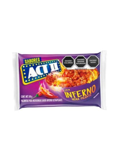 PALOMITAS ACT II INFERNO CON DE 88 GR
