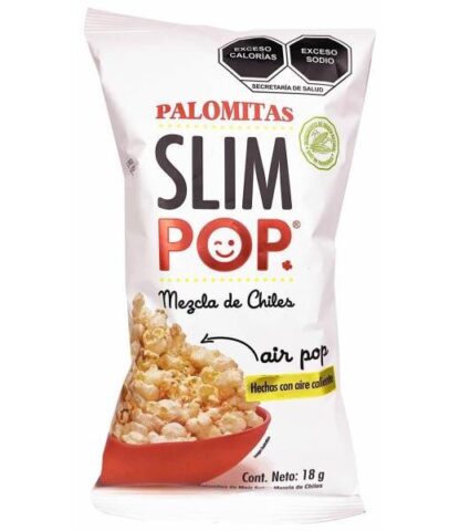 PALOMITAS MEZCLA CHILES 18 G SLIM POP