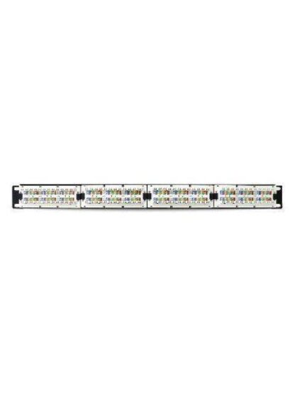 PANEL DE PARCHEO BROBOTIX 24 PUERTOS CAT6 NEGRO 497608