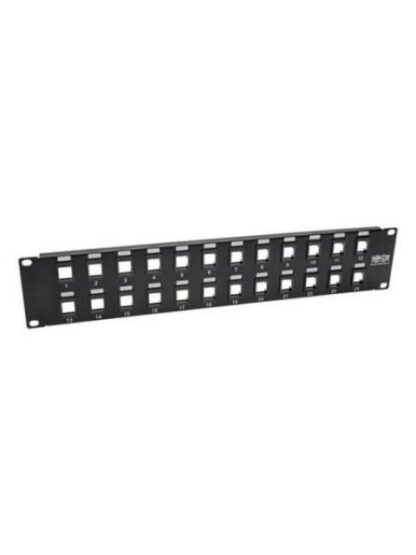 TRIPP LITE BY EATON PANEL DE PARCHEO CAT5E- CAT6 24 PUERTOS RJ-45 1U NEGRO - ¡ENVIO GRATIS LIMITADO A 5 PRODUCTOS POR CLIENTE! - Image 2