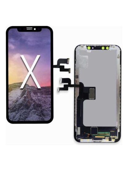 PANTALLA COMPLETA COMPATIBLE CON IPHONE X A1865 A1901 A1902 INCELL COLOR NEGRO