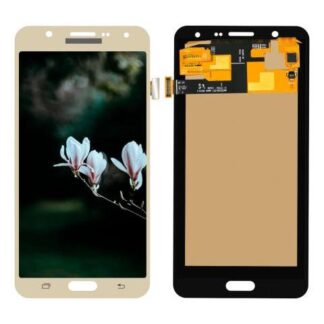 PANTALLA COMPLETA COMPATIBLE CON SAMSUNG GALAXY J7 J700 J700M DISPLAY Y TOUCH INCELL COLOR DORADO