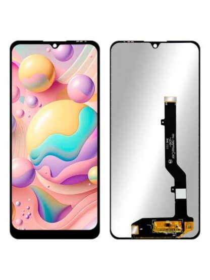PANTALLA COMPLETA COMPATIBLE CON ZTE BLADE A7S 2020 A7020 VERSION 1 V 2020 VITA 5 SMART V1050 DISPLAY Y TOUCH INCELL COLOR NEGRO