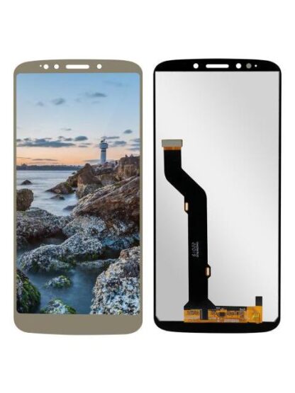 PANTALLA COMPLETA PARA MOTO E5 PLUS XT1924 XT1924-1 3 4 5 COLOR DORADO
