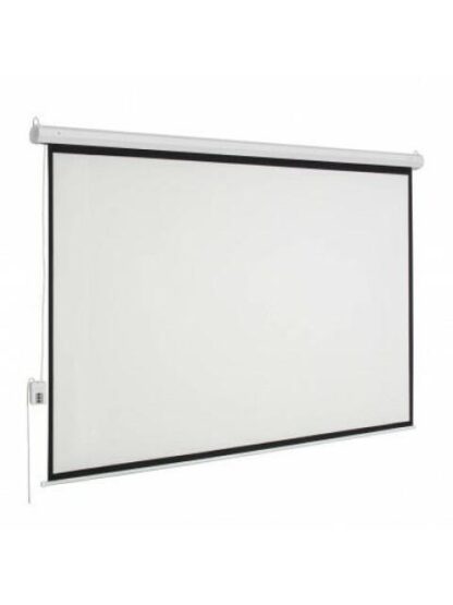 PANTALLA DE PROYECCION ELECTRICA DE COLGAR MSE182 MULTIMEDIA SCREEN 1.82X1.82M. 101 PULGADAS DIAGONALES. INCLUYE C.R. INALAMBRICO Y ALAMBRICO