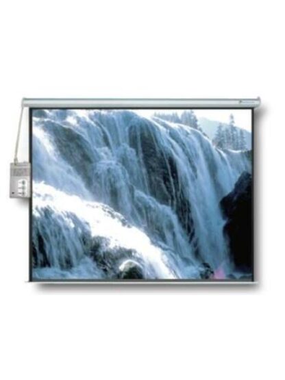 PANTALLA DE PROYECCION MULTIMEDIA SCREENS MSE178 100 PULGADAS ELECTRICA COLOR BLANCO