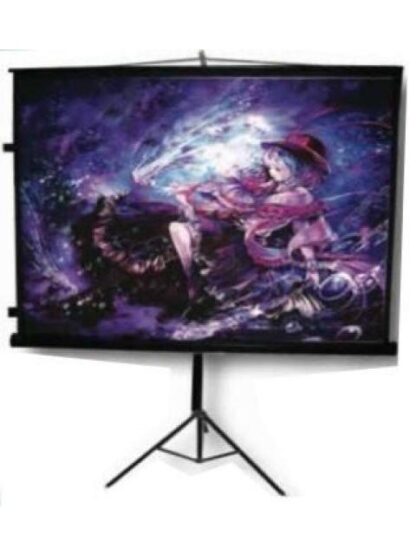 PANTALLA DE PROYECCION MULTIMEDIA SCREENS MST178 100 PULGADAS TRIPIE COLOR BLANCO