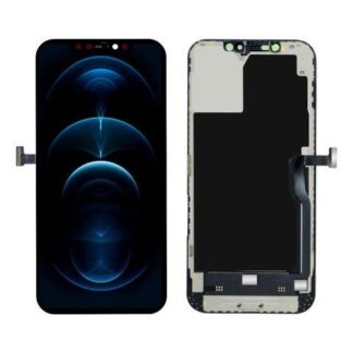 PANTALLA PARA IPHONE 12 PRO MAX A2342 A2410 A2411 A2412 AMOLED COMPLETA COLOR NEGRO