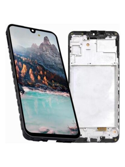 PANTALLA PARA SAMSUNG A15 5G A166M A166B A166F A166B DS AMOLED COMPLETA CON MARCO COLOR NEGRO