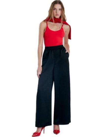 PANTALON ACAMPANADO NEGRO HOLLY LAND - Image 2