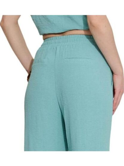 PANTALON ANCHO AZUL TURQUESA HOLLY LAND - Image 4