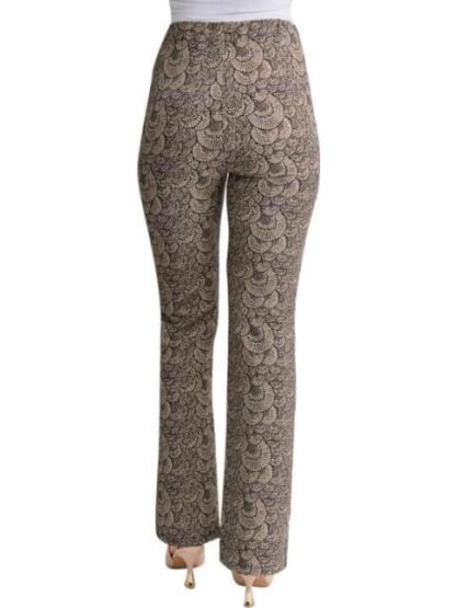 PANTALON ANCHO ESTAMPADO BLANCO/NEGRO HOLLY LAND - Image 4