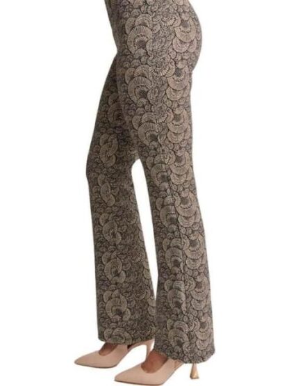 PANTALON ANCHO ESTAMPADO BLANCO/NEGRO HOLLY LAND - Image 5