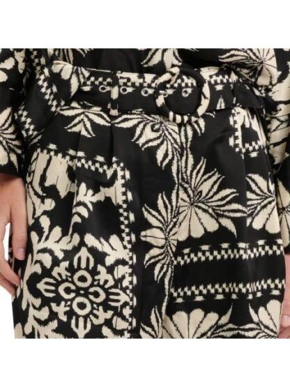 PANTALON ANCHO ESTAMPADO NEGRO HOLLY LAND - Image 5