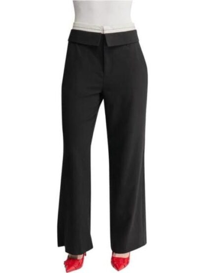 PANTALON ANCHO NEGRO THALIA SODI - Image 2