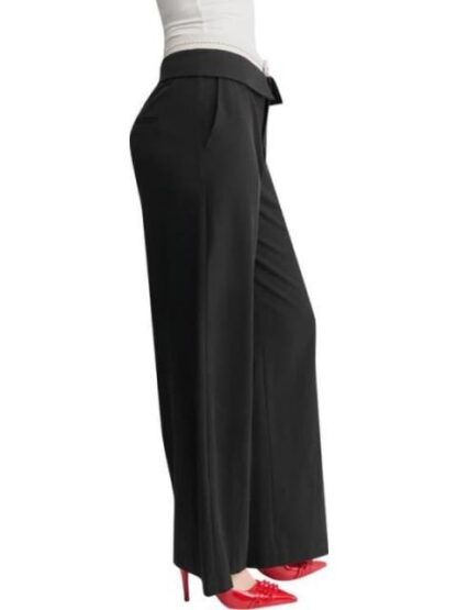 PANTALON ANCHO NEGRO THALIA SODI - Image 3