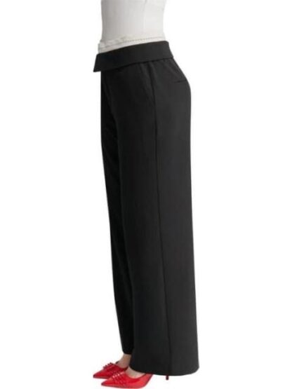 PANTALON ANCHO NEGRO THALIA SODI - Image 4