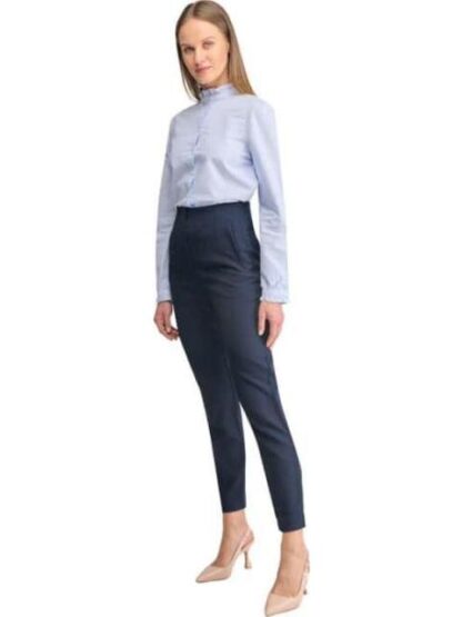 PANTALON CINTURA ALTA AZUL MARINO HOLLY LAND - Image 3