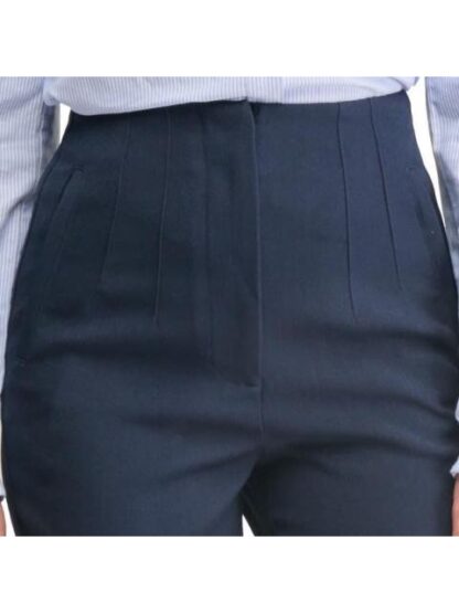 PANTALON CINTURA ALTA AZUL MARINO HOLLY LAND - Image 5