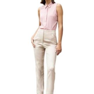 PANTALON CINTURA ALTA BEIGE HOLLY LAND