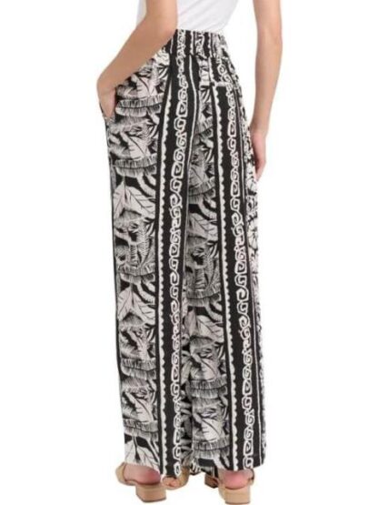 PANTALON CINTURA ALTA BLANCO/NEGRO HOLLY LAND - Image 5