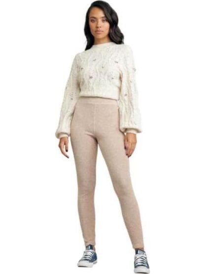 PANTALON CINTURA ALTA CAFE HOLLY LAND