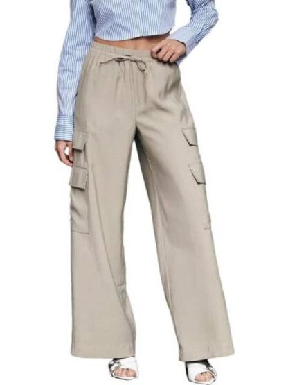 PANTALON CINTURA ALTA CAMEL HOLLY LAND - Image 2