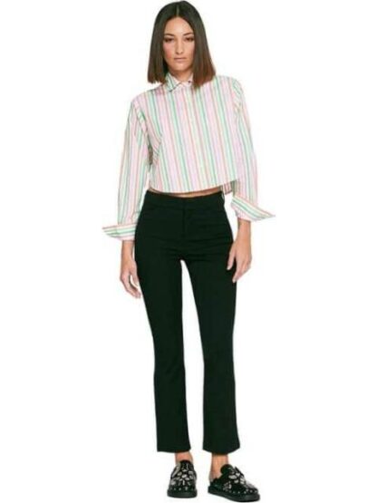 PANTALON CINTURA ALTA NEGRO HOLLY LAND
