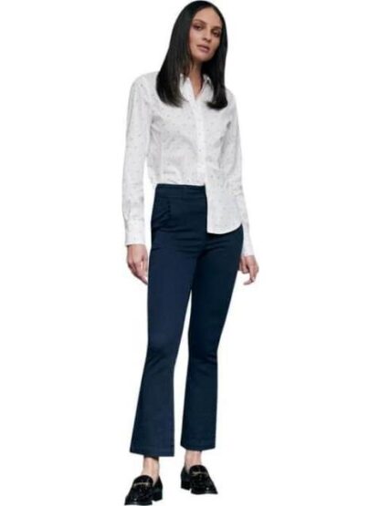 PANTALON CINTURA REGULAR AZUL MARINO HOLLY LAND