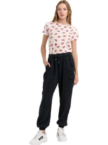 PANTALON CINTURA REGULAR AZUL MARINO HOLLY LAND - Image 2