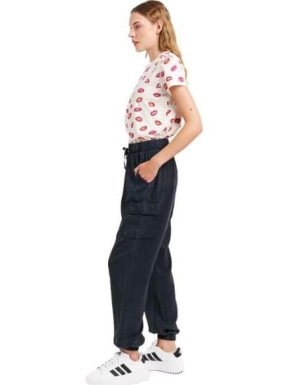 PANTALON CINTURA REGULAR AZUL MARINO HOLLY LAND - Image 3