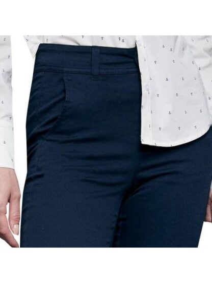 PANTALON CINTURA REGULAR AZUL MARINO HOLLY LAND - Image 6