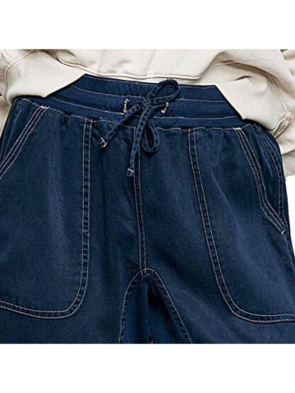 PANTALON CINTURA REGULAR AZUL MARINO HOLLY LAND - Image 6