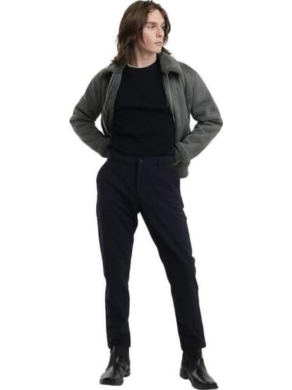 PANTALON CINTURA REGULAR CORTE SKINNY AZUL MARINO D.E.E.P SELECTION - Image 4