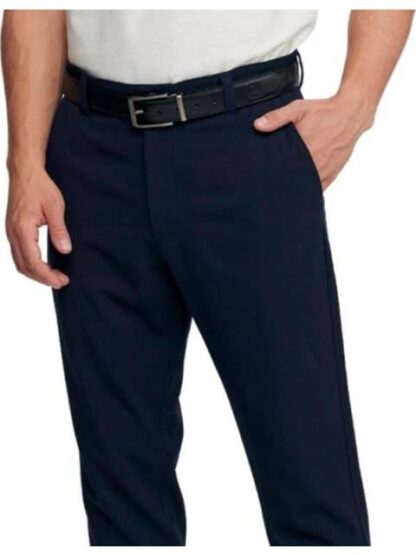 PANTALON CINTURA REGULAR CORTE SKINNY AZUL MARINO D.E.E.P SELECTION - Image 4