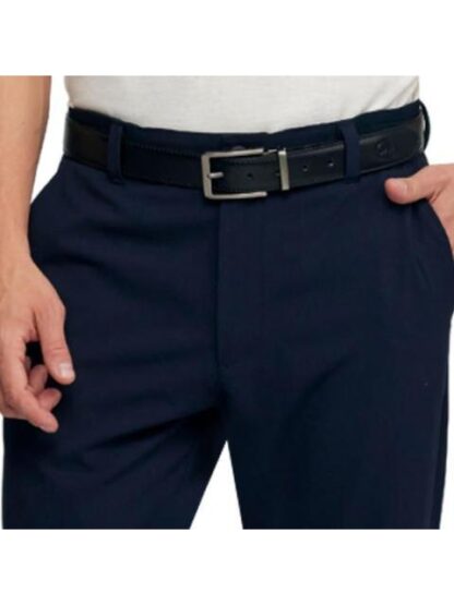 PANTALON CINTURA REGULAR CORTE SKINNY AZUL MARINO D.E.E.P SELECTION - Image 6