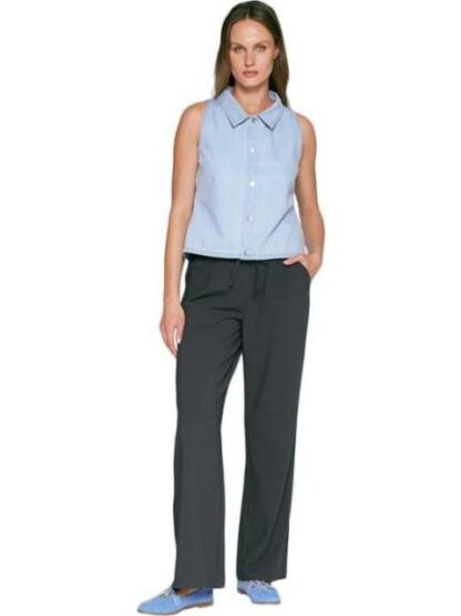 PANTALON CINTURA REGULAR GRIS HOLLY LAND