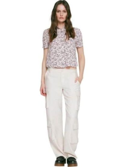 PANTALON CINTURA REGULAR MARFIL HOLLY LAND