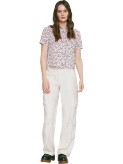 PANTALON CINTURA REGULAR MARFIL HOLLY LAND - Image 2