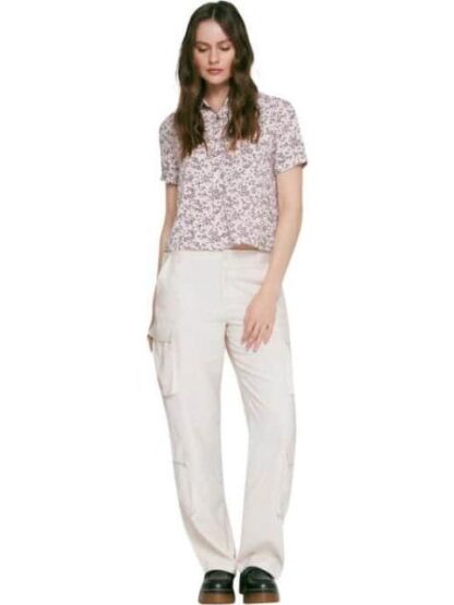 PANTALON CINTURA REGULAR MARFIL HOLLY LAND - Image 3