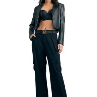 PANTALON CINTURA SUPERALTA NEGRO HOLLY LAND