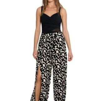 PANTALON CON ABERTURA NEGRO PRIMARK