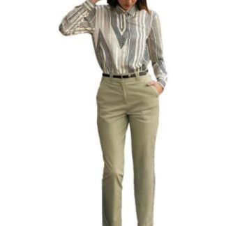 PANTALON CON CINTURON AZUL MENTA HOLLY LAND