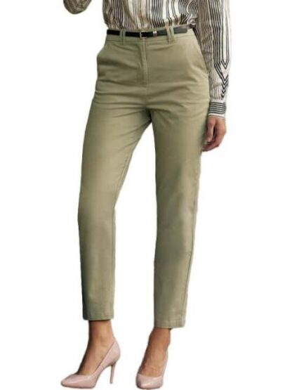 PANTALON CON CINTURON AZUL MENTA HOLLY LAND - Image 2