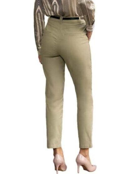 PANTALON CON CINTURON AZUL MENTA HOLLY LAND - Image 3