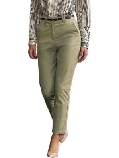PANTALON CON CINTURON AZUL MENTA HOLLY LAND - Image 4