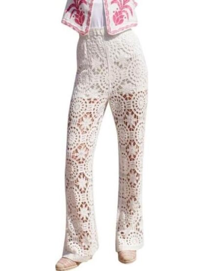 PANTALON DE CROCHET BLANCO HOLLY LAND - Image 2