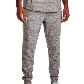 PANTALON DE ENTRENAMIENTO UA RIVAL TERRY GRIS UNDER ARMOUR MEXICO