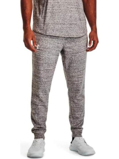 PANTALON DE ENTRENAMIENTO UA RIVAL TERRY GRIS UNDER ARMOUR MEXICO