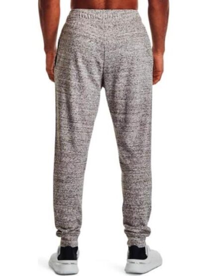PANTALON DE ENTRENAMIENTO UA RIVAL TERRY GRIS UNDER ARMOUR MEXICO - Image 2